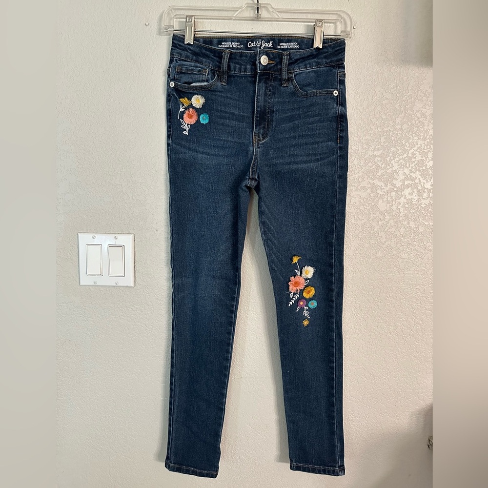 Cat & Jack Embroidered Jeans